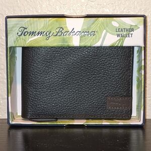 Tommy Bahama Dark Leather Card Holder